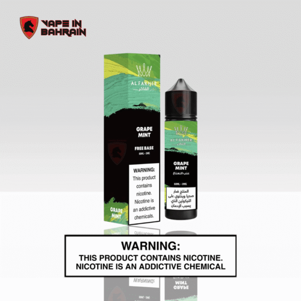 ALFAKHER 50ML 3MG GRAPE MINT