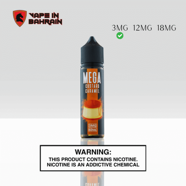 MEGA - CUSTARD CARAMEL 3MG 50ML T9