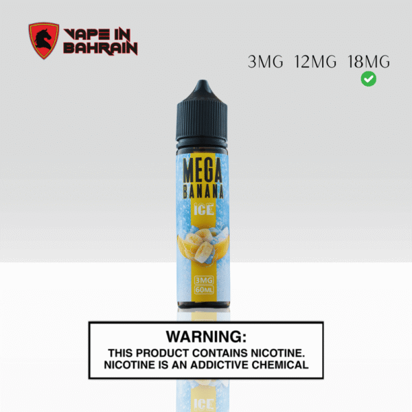 MEGA 50ML 18MG BANANA ICE