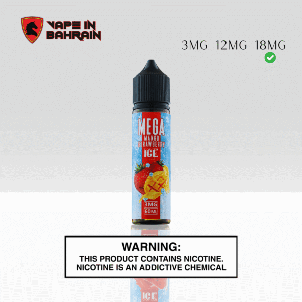 MEGA 50ML 18MG MANGO STRAWBERRY ICE
