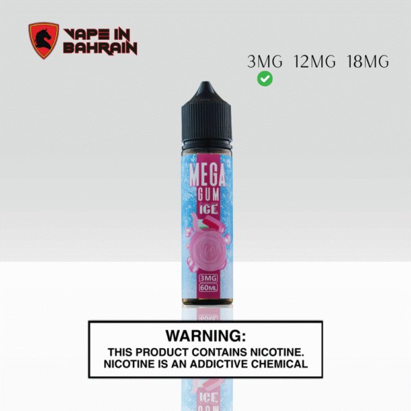 MEGA 50ML 3MG GUM ICE