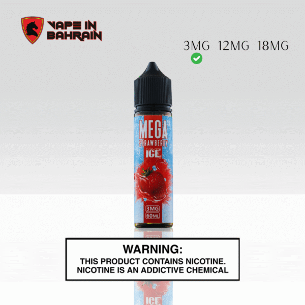 MEGA 50ML 3MG STRAWBERRY ICE
