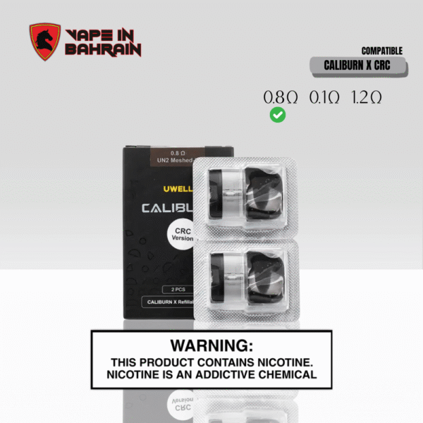 CALIBURN X CARTRIDGE CRC VERSION 0.8 ohms
