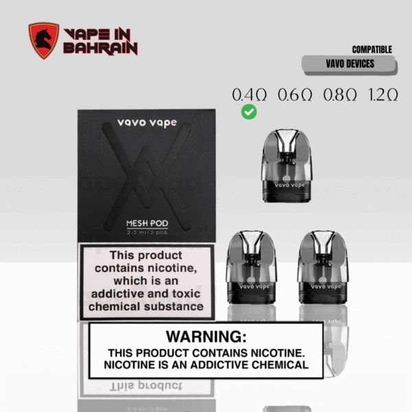 VAVO Q POD TFV 0.4 ohms T9