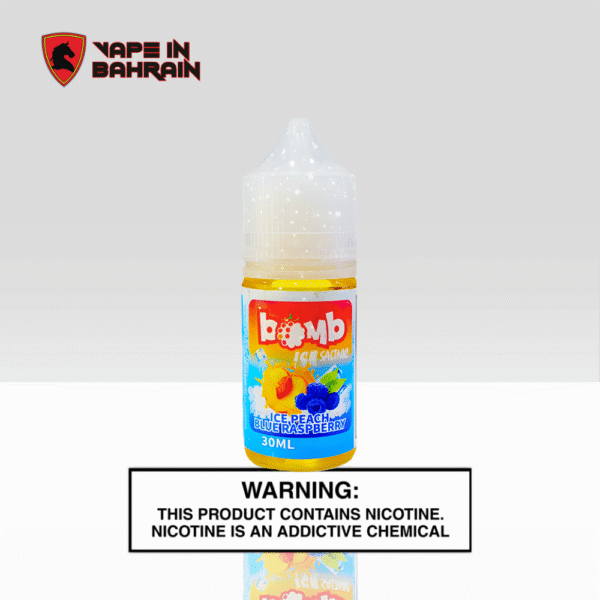 BOMB - PEACH ICE BLUE RASPBERRY 20MG T9