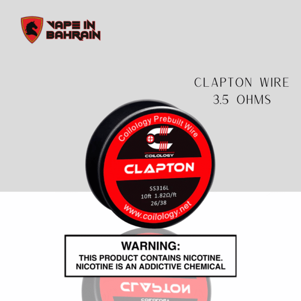 Clapton Wire 3.5 ohms