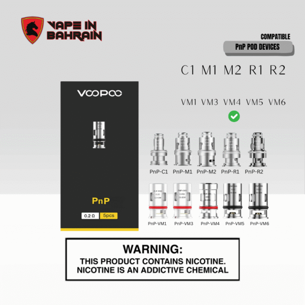 VOOPOO PNP-VM4 0.6 ohms