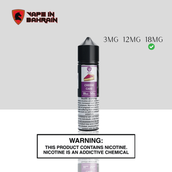 PRETO 50ML 18MG CHEESE CAKE