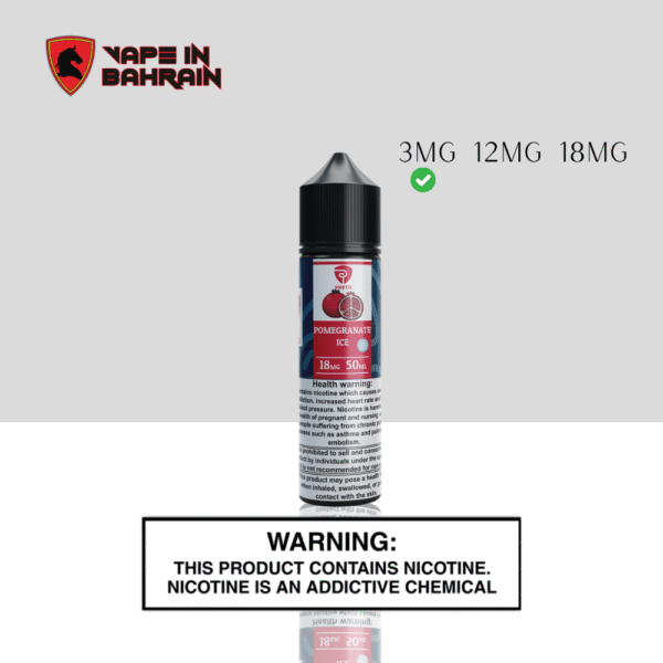 PRETO 50ML 3MG POMEGRANATE ICE